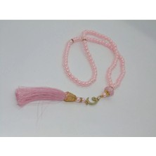 Özcan Tasarım Inci Tesbih Vav Model ( Pembe )