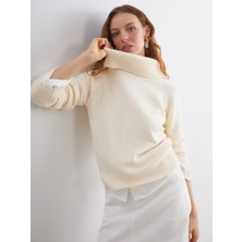 Lc Waikiki Yeni Sezon Kayık Yaka Kadın Triko Kazak