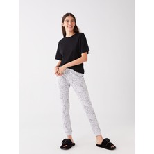 Lc Waikiki Yeni Sezon Beli Lastikli Desenli Kadın Jogger Pijama Altı