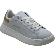 U.s.polo Assn. Yuna Kadin Ayakkabi - Beyaz Altin