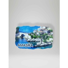 Mundy Amasra Temalı Çatlatma Polyester Magnet Buzdolabı Süsü