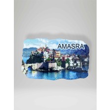 Mundy Amasra Temalı Çatlatma Polyester Magnet Buzdolabı Süsü