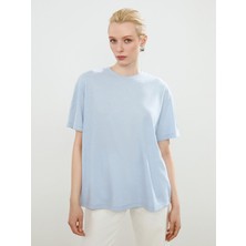 Lc Waikiki Yeni Sezon Bisiklet Yaka Kadın Tişört