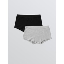 Lc Waikiki Yeni Sezon Düz Boxer Külot 2'li