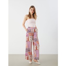 Lc Waikiki Yeni Sezon Desenli Modal Karışımlı Kadın Pantolon