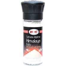 Cam Değirmenli Yemeklik Himalaya Granül Çakıl Doğal Kaya Tuzu 110 gr