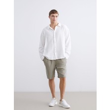 Lc Waikiki Yeni Sezon Standart Kalıp Müslin Erkek Şort