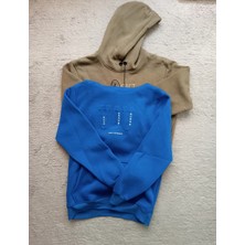 Kapşonlu Kanguru Cep Sweatshirt