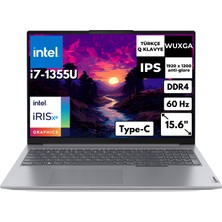 Lenovo Thinkbook 16 G6 Irl I7-13700H 8 GB 2 Tbssd Iris Xe Graphics 16" Wuxga Windows 11 Pro Notebook 21KH00V1TRAT74