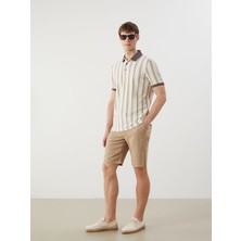 Lc Waikiki Yeni Sezon Standart Kalıp Keten Karışımlı Erkek Şort