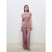 Lc Waikiki Yeni Sezon Beli Lastikli Geniş Paça Kadın Pantolon