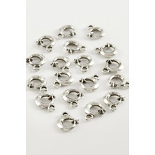 Ds-Derin Ay Yıldız Tesbih Püskül Aparatı 50 Gram-Gümüş Rengi