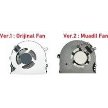 Casper Nirvana S500.1021-8E50R-G-F Uyumlu Notebook Cpu Fanı / Ver.1 (Orjinal)