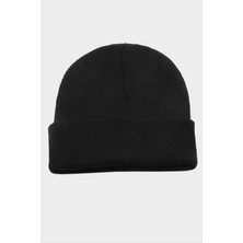 Ds-Derin Çift Kat 1 Nci Kalite Renkli Bere   Bere Eldiven -Siyah