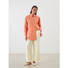 Lc Waikiki Yeni Sezon Beli Lastikli Dokulu Kadın Pantolon