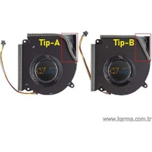 Asus Rog Strix G17 G713RS-KH005W Uyumlu Notebook Fanı, Sol Fan - Ver.2 - 12V - Tip-A