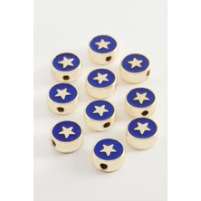 Ds-Derin Yıldız Mineli Aparat 1 Adet-Açık Mavi