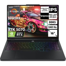 Lenovo Legion Pro 5 16ADR10 R9 8940HX 40 GB 256 GB SSD 8gb RTX5070 16" 240Hz Wqxga Freedos Gaming Laptop 83LT0046TRAT21