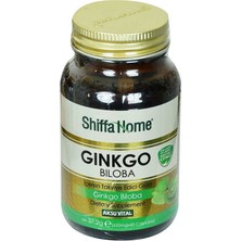 Shiffa Home Ginkgo Biloba Diyet Takviyesi 620 Mg x 60 Kapsül