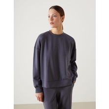 Lc Waikiki Yeni Sezon Oversize Modal Karışımlı Kadın Sweatshirt