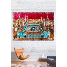 Vintage Serisi Kabe Duvar Halısı Duvar Örtüsü Wall Tapestry