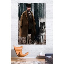 Ulu Önderimiz Atatürk Duvar Örtüsü Duvar Halısı Wall Tapestry