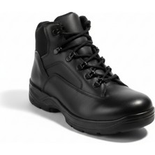 Hakiki Deri Siyah Güvenlik Botu 36-47