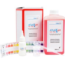 Colorkim.aquaxph® 4.00 – 10.00 Üniversal Sıvı Ph Indikatör Test Kiti.su ve Diğer Renksiz – Şeffaf Sıvıların Ph'ın Hızlı, Kolay ve Doğru Belirleyin