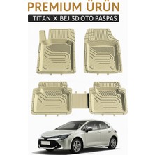 Hyundai Ioniq 2017+ 3D Bej Oto Paspas Havuzlu Lüx