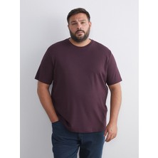 Lc Waikiki Yeni Sezon Bisiklet Yaka Baskılı Penye Erkek Tişört
