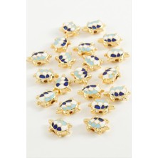 Ds-Derin Kaplumbağa Mineli Bileklik ve Kolye Ucu Aparatı 1 Adet-Sarı