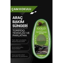 Çam Oto Temizleme ve Parlatma Süngeri – Antistatik, Toz Tutmaz