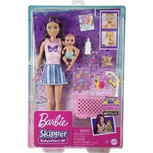 Mattel Barbie Skipper Mavi Saçlı Bebek HJY33