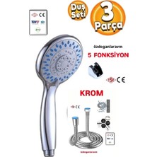 XXXL Duş Başlığı  Seti 3 Parça