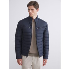 Lc Waikiki Yeni Sezon Slim Fit Dik Yaka Erkek Deri Görünümlü Ceket