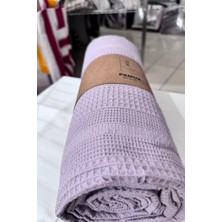 Çeyiz Diyarı Çift Kişilik Yazlık Pamuklu Tek Pike 230X210 cm Lila