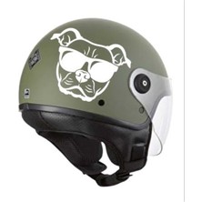 Motosiklet Amerikan Pitbull Köpek Kask Sticker Motor Yamaha Ybr Venom