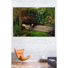 Shakespeare Hamlet Eserinden Ophelia Duvar Örtüsü Duvar Halısı Wall Tapestry