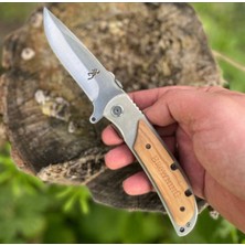 Alsepeteavm 338 Ahşap Kabze Survival Kamp Çakısı