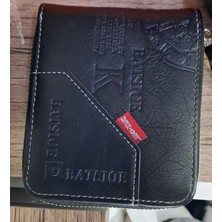 Siyah Pu Deri Para Cüzdanı