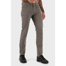 Armani Exchange Streç Pamuklu Slim Fit Normal Bel Dar Paça Jeans Erkek Kot Pantolon XM000070 AF18826 U8092
