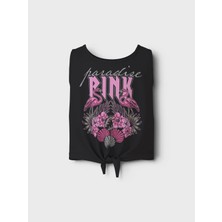 Name It Nkfvaya Sl Kız Çocuk Crop T-Shirt 13241654