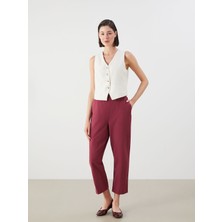 Lc Waikiki Yeni Sezon Beli Lastikli Havuç Kesim Kadın Pantolon