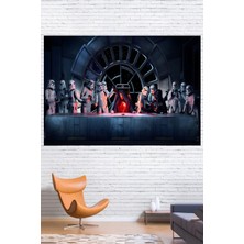 Son Akşam Yemeği Starwars Versiyonu Duvar Örtüsü Duvar Halısı Wall Tapestry