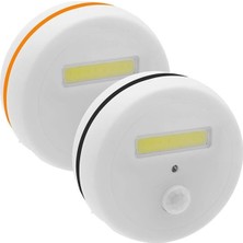 Powermaster YT-M415 Hareket Sensörlü Mıknatıslı Yapışkanlı Ikili Dolap Içi Aydınlatma Işığı