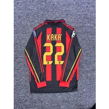 Kaka 22 Milan 2006/07 Uzun Kol Yakalı Forma