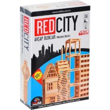 Redka Akıl Oyunları Redka Redcity Oyunu Ahşap Bloklar