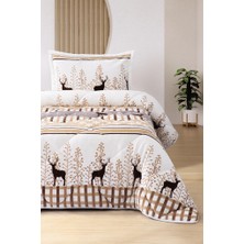 Ceylan Tek Kişilik Yorgan Takımı 160X240 cm Bej