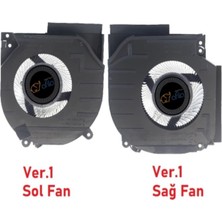 Hp Victus Gaming 16-R0065NT (W8B5Y3EA12) Notebook Fanı - Ver.1 - 5VOLT (Sol Fan)