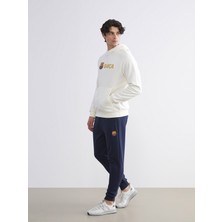 Lc Waikiki Yeni Sezon Slim Fit Barcelona Baskılı Erkek Taraftar Jogger Eşofman Altı